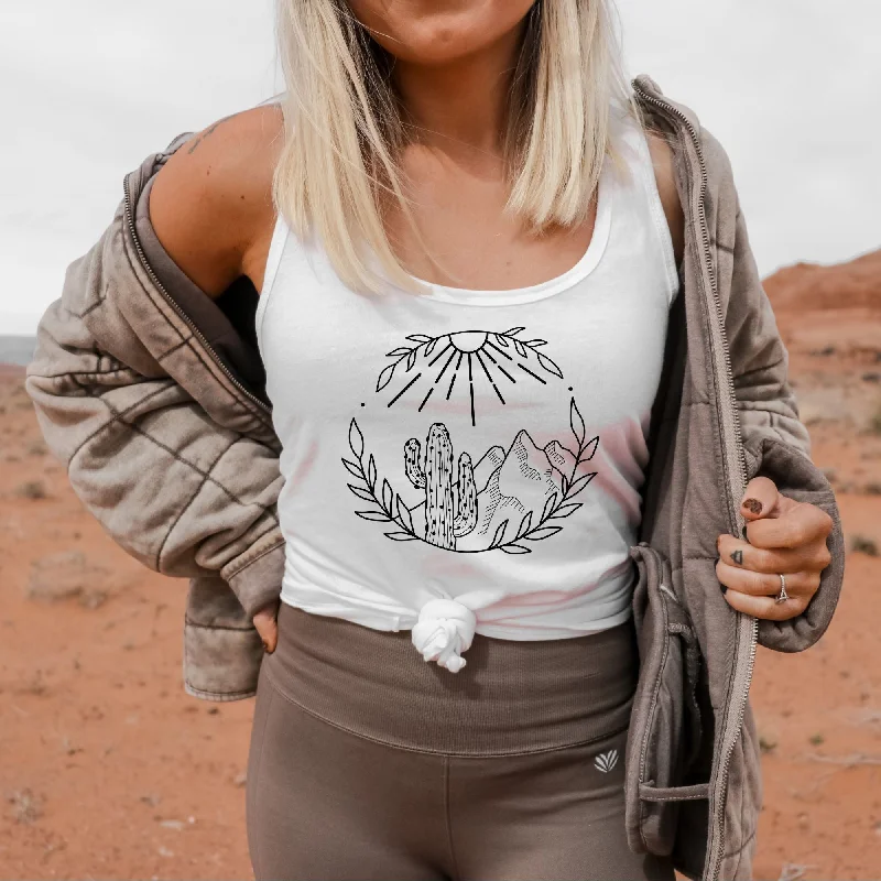 Desert Scene Tank Top