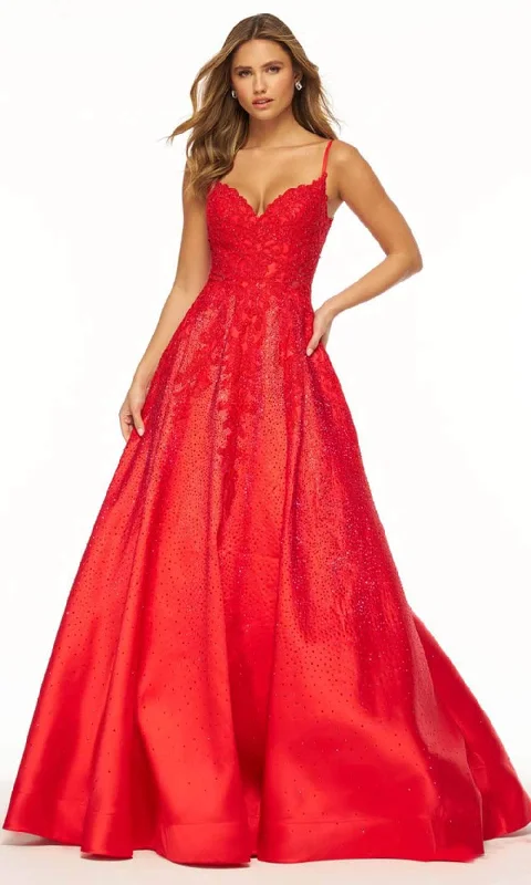 Sherri Hill 56183 - V-Neck A-Line Ball Gown