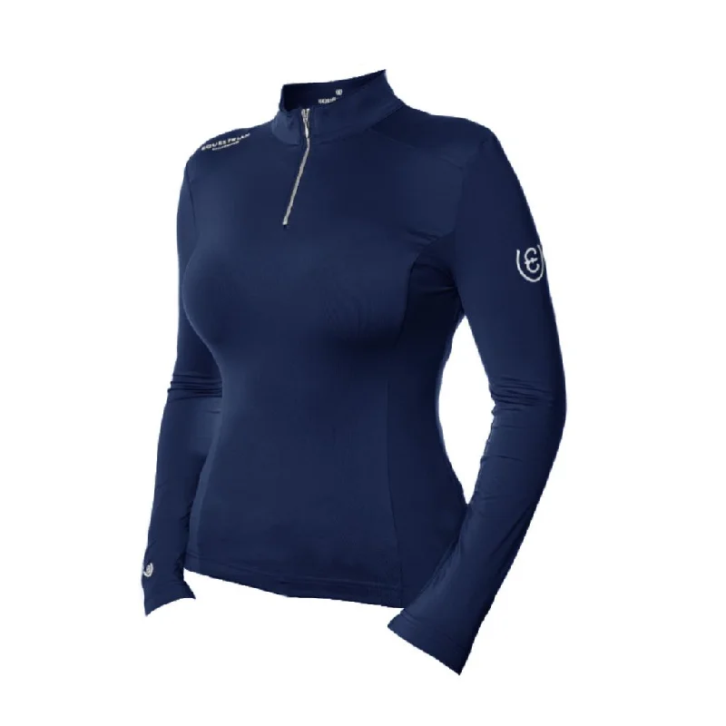 Equestrian Stockholm UV Protection Long Sleeved Top MIDNIGHT BLUE