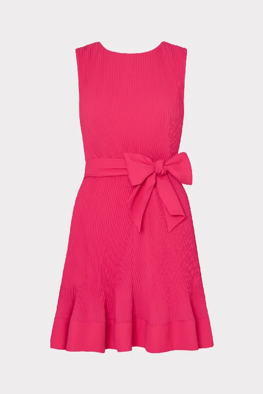 Carreen Pleated Mini Dress