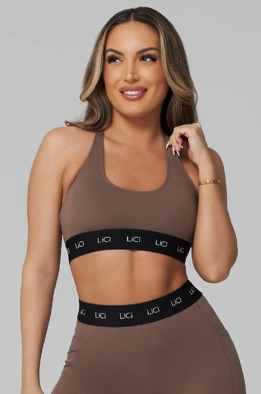 Truffle Cozy Sport Bra