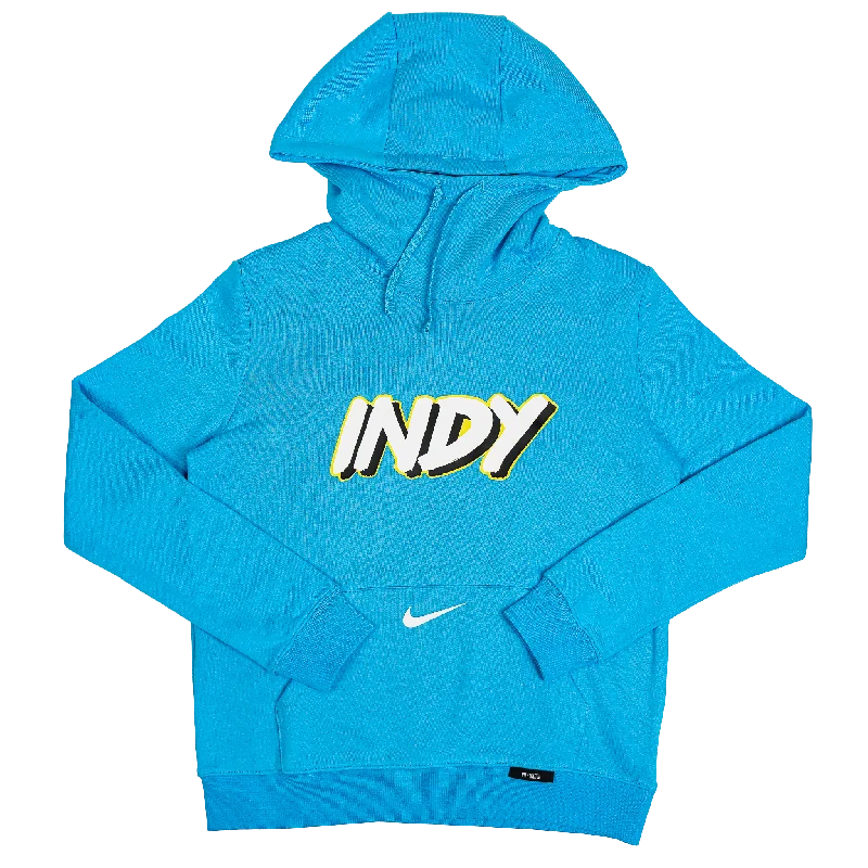 Women's Indiana Pacers 24-25' CITY EDITION Hooded Sweatshirt in Blue by Nike