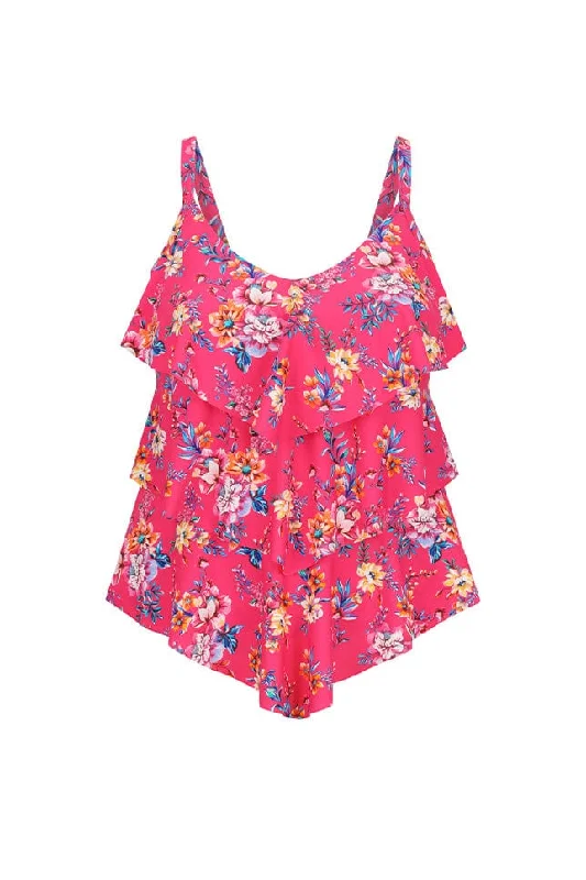 Castaway 3 Tier Tankini Top