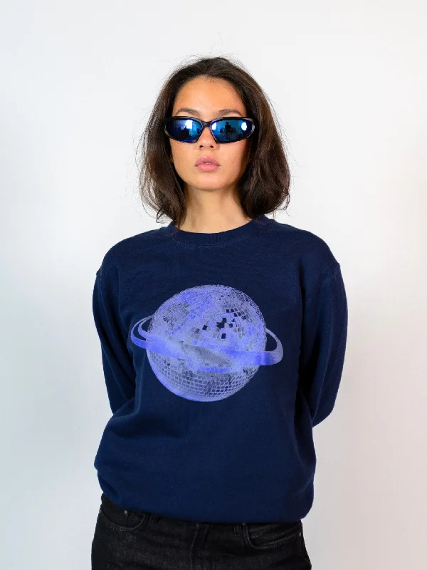 PLANET DISCO SWEAT - NAVY