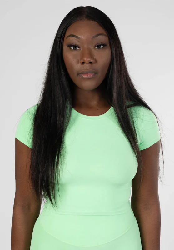 RecStretch Short Sleeve Crop Mint Chip