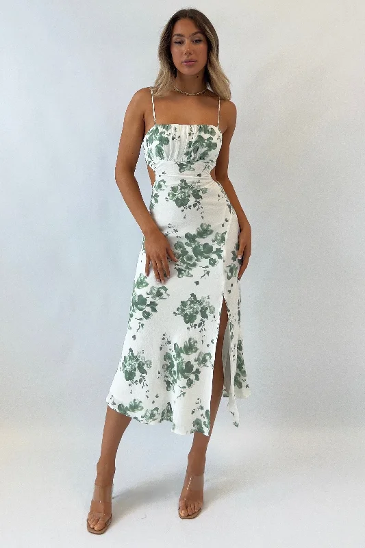 Layla Floral Midi Dress