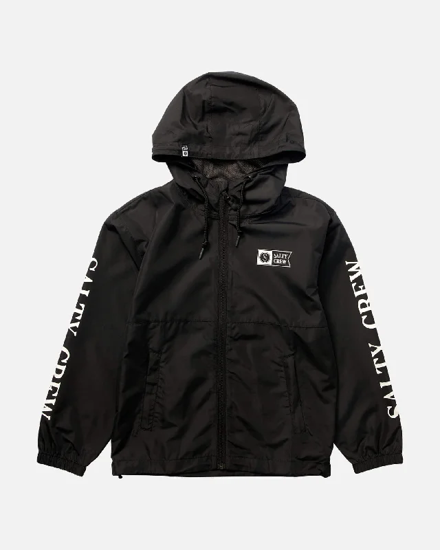 Surface  Windbreaker Jkt Kids - Black