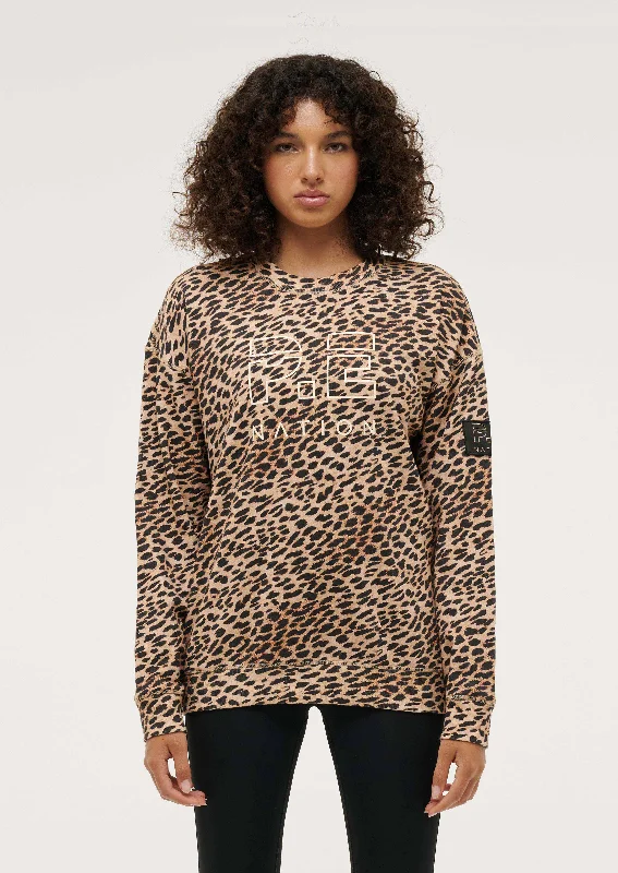 ELEMENT SWEAT IN CHEETAH PRINT