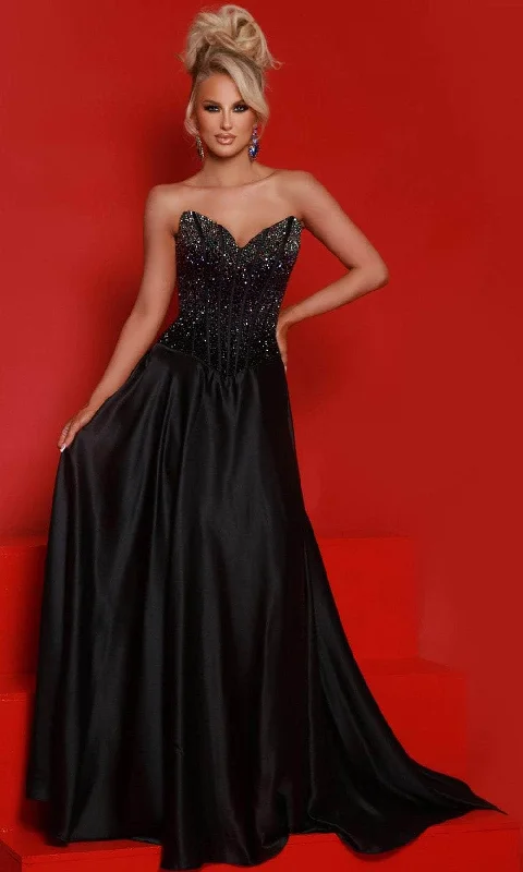 Johnathan Kayne 2812 - Ombre Beaded Evening Dress