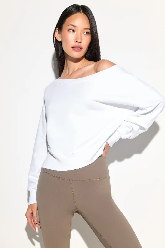 La Vida Off Shoulder Sweatshirt