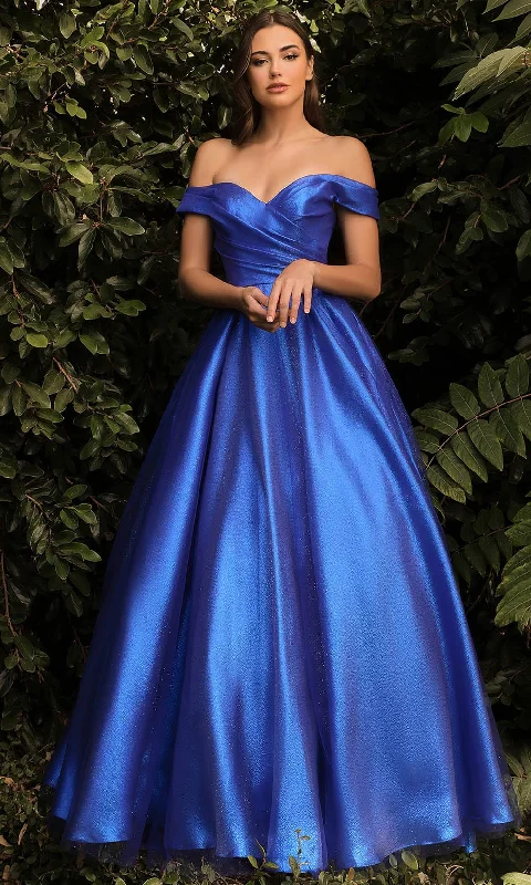 Cinderella Divine J823 - Off Shoulder Evening Dress