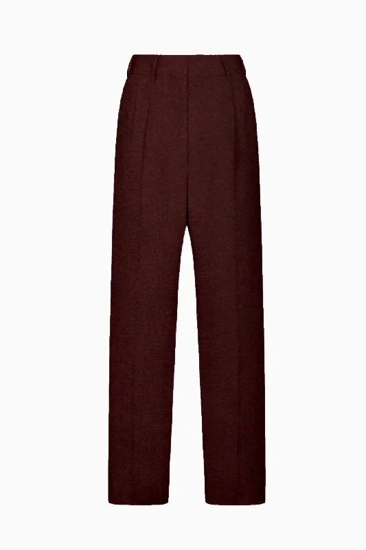 Blazé Milano Misaka Fox Pants - Eggplant