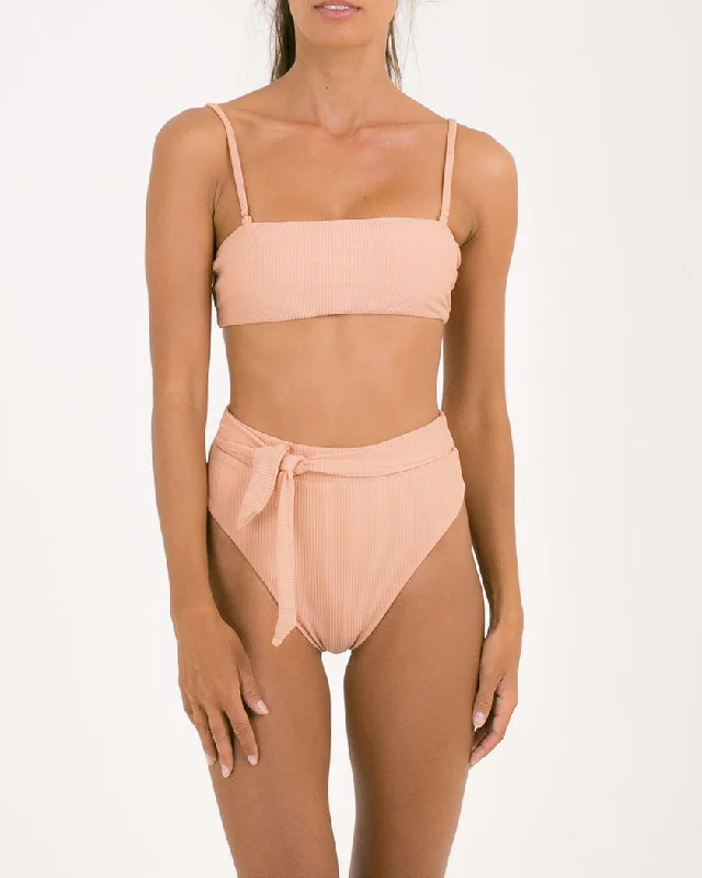 MAURA TOP | Apricot Ribbed