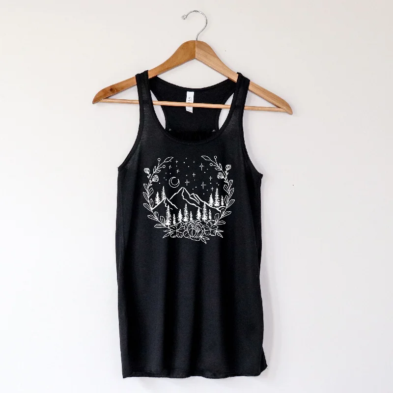 Mountain Scene Tank Top