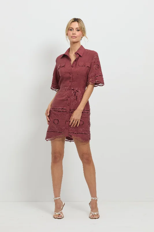 Sunrise Shirt Dress