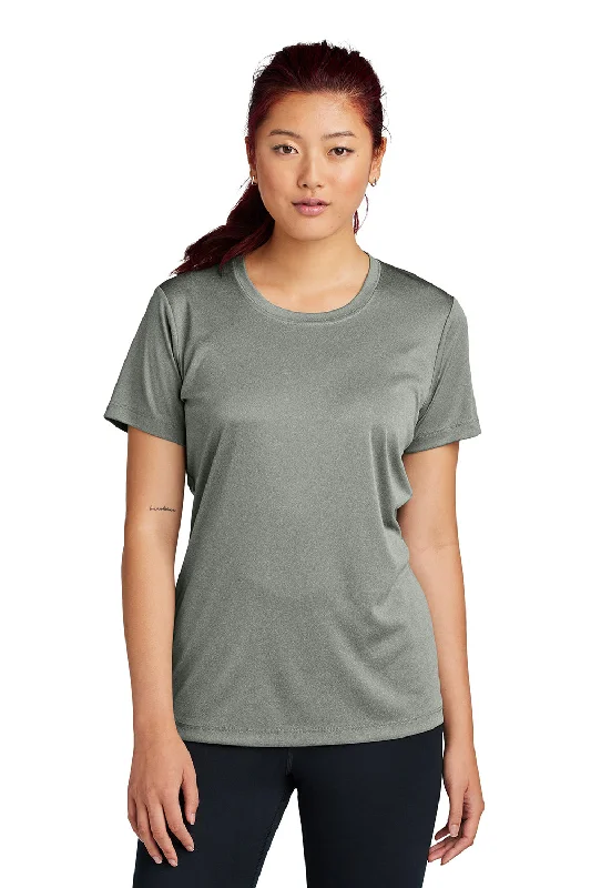 Sport-Tek Womens Competitor Moisture Wicking Short Sleeve Crewneck T-Shirt - Concrete Grey