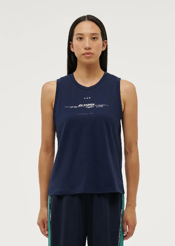 WEST FOURTH TANK IN DARK NAVY